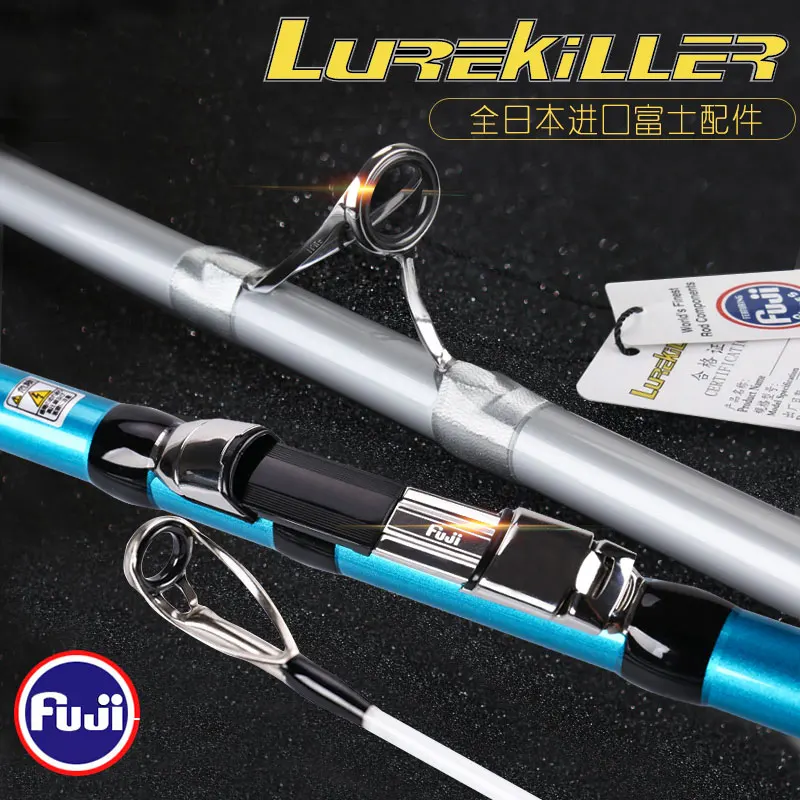 Рыболовная удочка lurekiller Япония fuji для серфинга 4 2 м 3 модели руководство Fuji