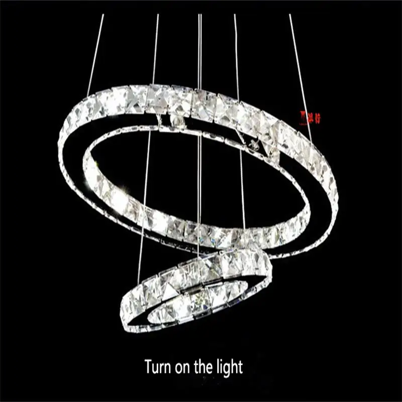 Современные светодиодные хрустальные люстры лампы avize для гостиной столовой