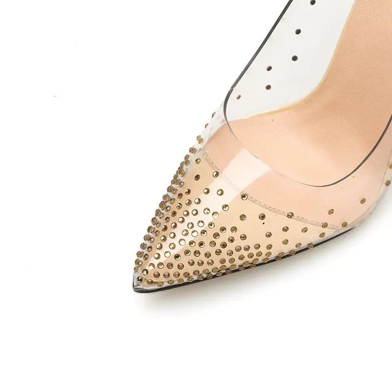 Женские туфли-лодочки Koovan 2019 пикантные туфли на высоком каблуке со стразами для