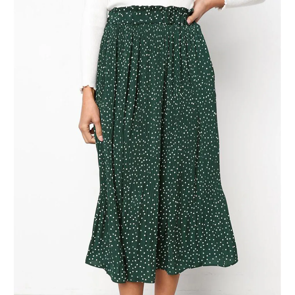 В Горошек прямое женское платье с коротким рукавом v-образным вырезом женский