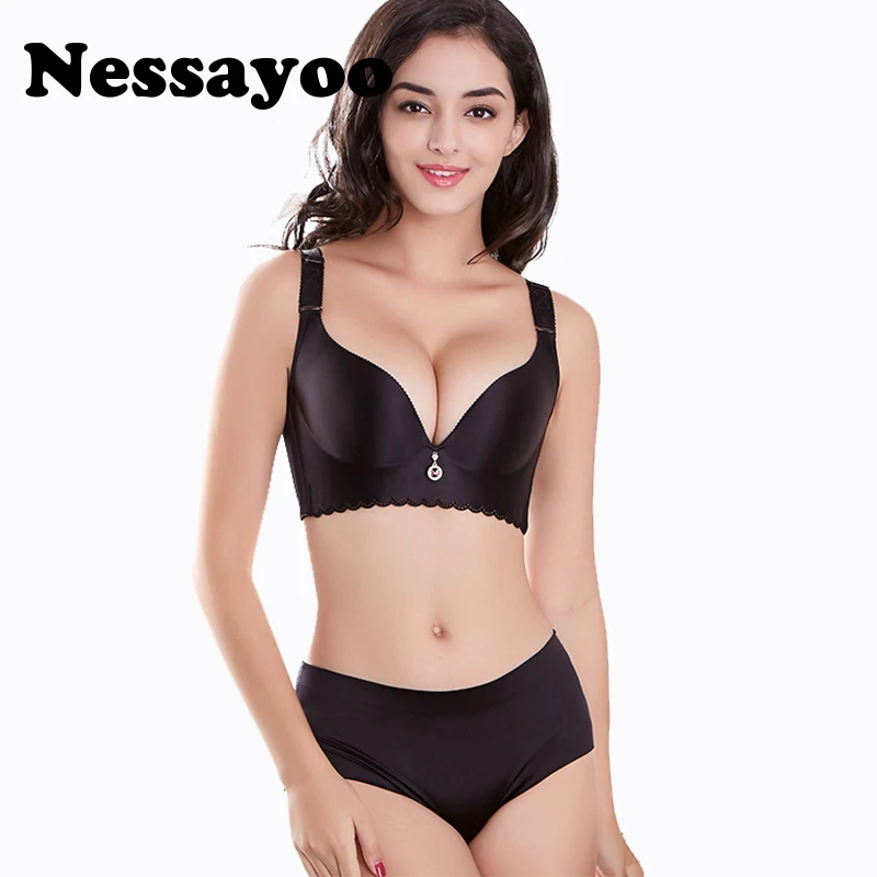 Комплект женского нижнего белья с чашками пуш ап|panties set women|bra setwomen underwear |