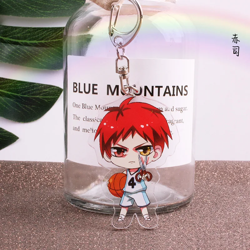 Брелок для ключей Kuroko без корзины акриловый аксессуар автомобильных милый