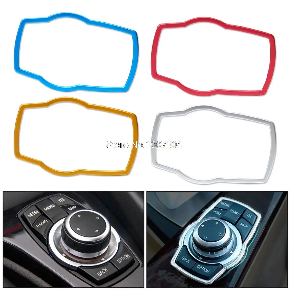 Мультимедийные кнопки для интерьера автомобиля наклейка на крышку отделки BMW 1 3 4