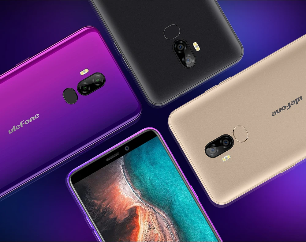Ulefone P6000 Plus 6350 мАч Смартфон Android 9,0 6 дюймов HD+ Двойная камера Ouad Core 3 ГБ 32 ГБ сотовый телефон 4G мобильный телефон Android