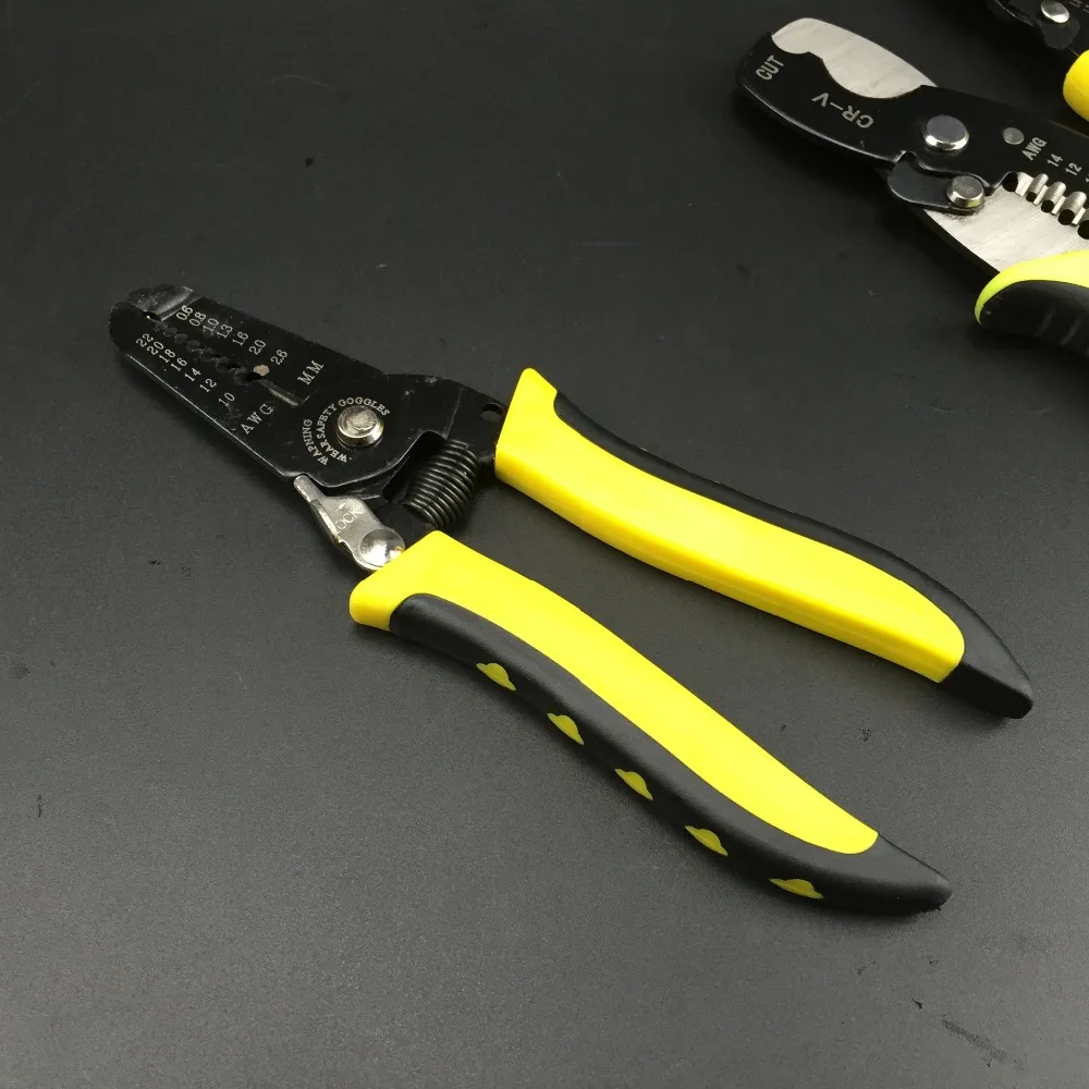 Новинка 2017 портативные плоскогубцы для зачистки проводов обжимные концевые
