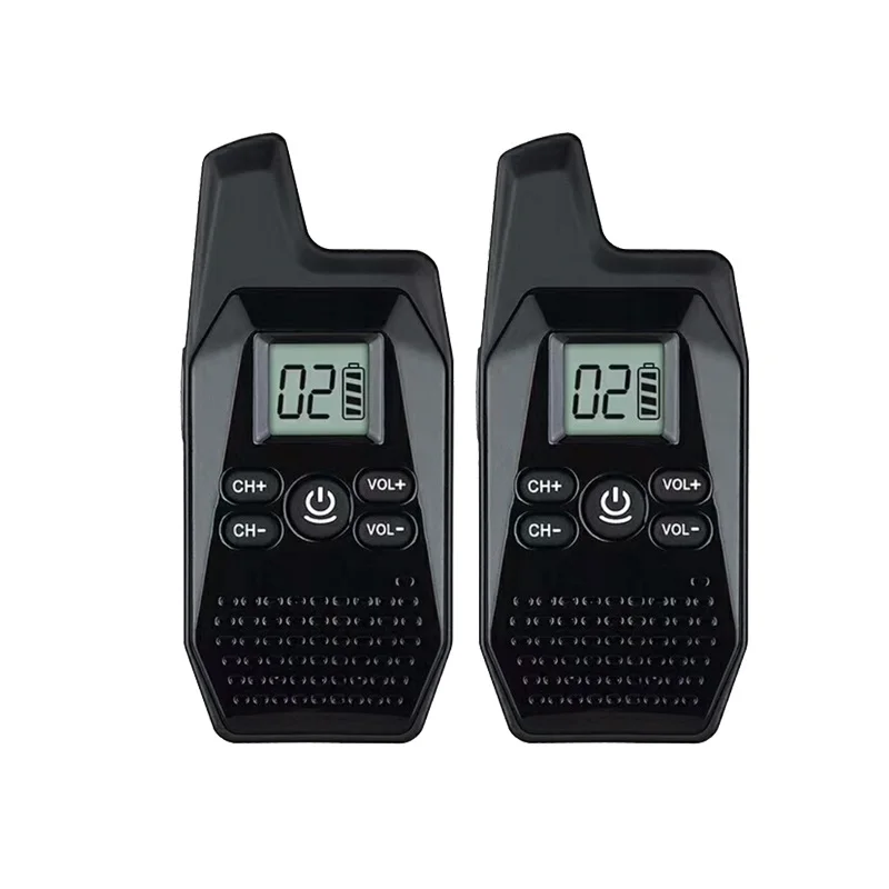 2-Without Earphone DAYTECH Мини Walkie Talkie детское радио 1,5 км Портативное двухстороннее аудио радио для детей легкое в эксплуатации - Цвет: 2-Without Earphone