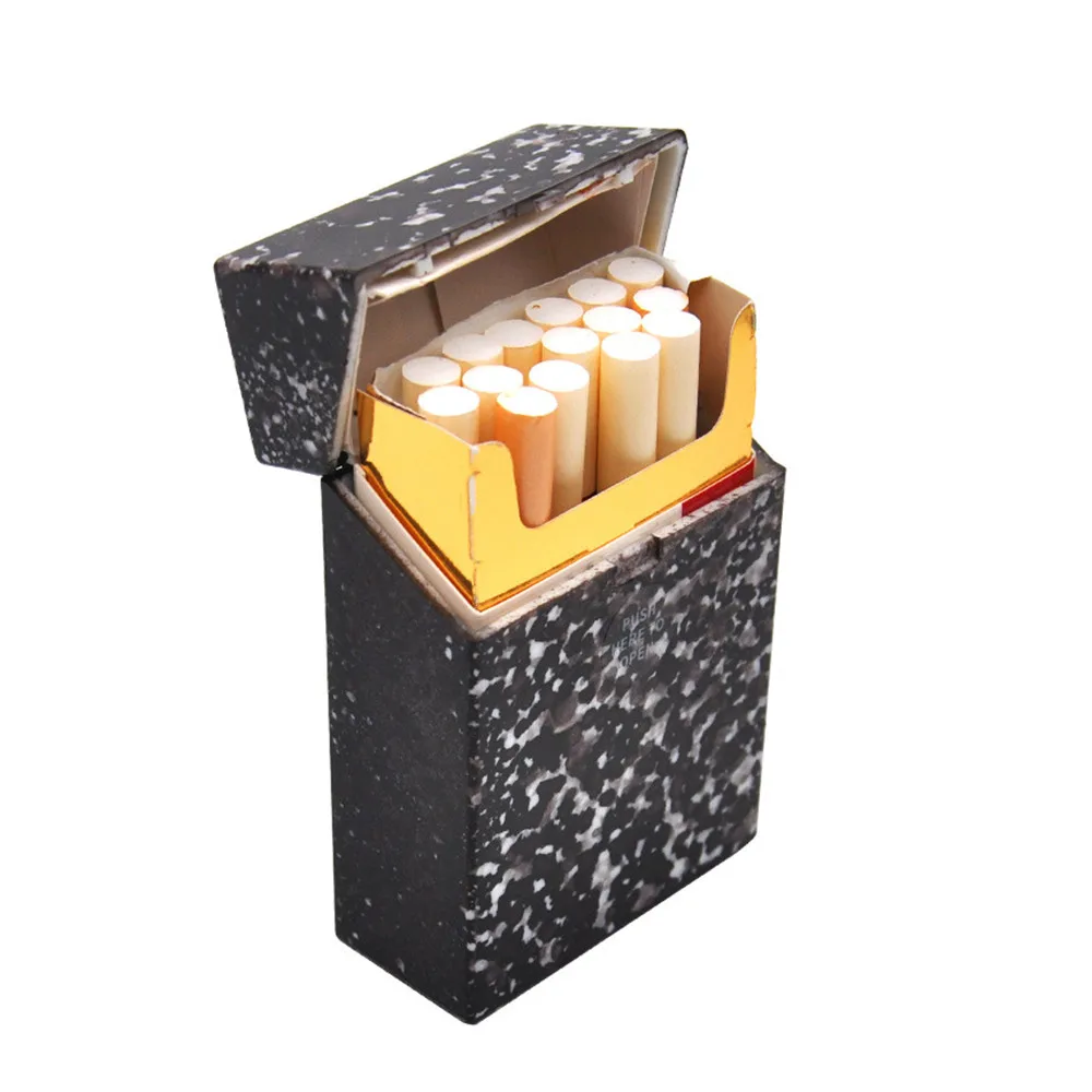 1 шт сахарный череп Пластик сигарета коробка держателя кармашек табака сумка для