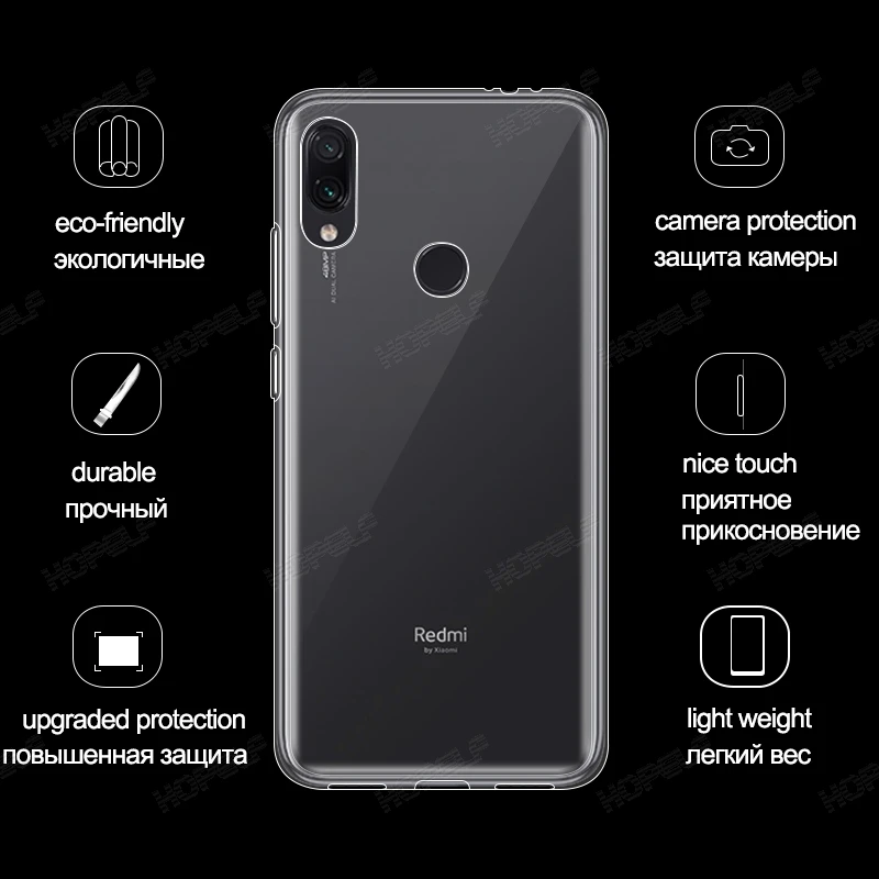 Прозрачный чехол HOPELF для Samsung A50 силиконовый Ультратонкий из ТПУ Galaxy A70 A30 A10 A20 M10 |