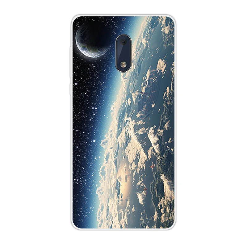 Чехол для Nokia 6 Оригинальный чехол EARMIKE силиконовый тигр дизайн Android 7 телефона Nokia6