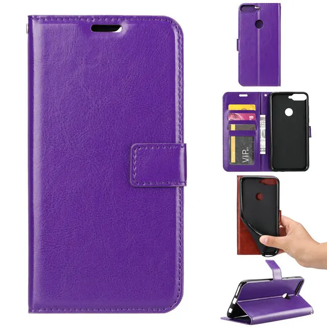 Для huawei Honor 7C чехол Funda huawei Honor 7C AUM L41 кожаный флип-чехол для huawei Honor7C 7 C Русская версия AUM-L41