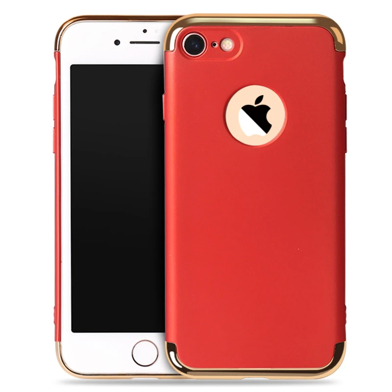 Гальваника и шлифования Hard Shell для apple8 x восемь iPhone7Plus мобильного телефона 6 S