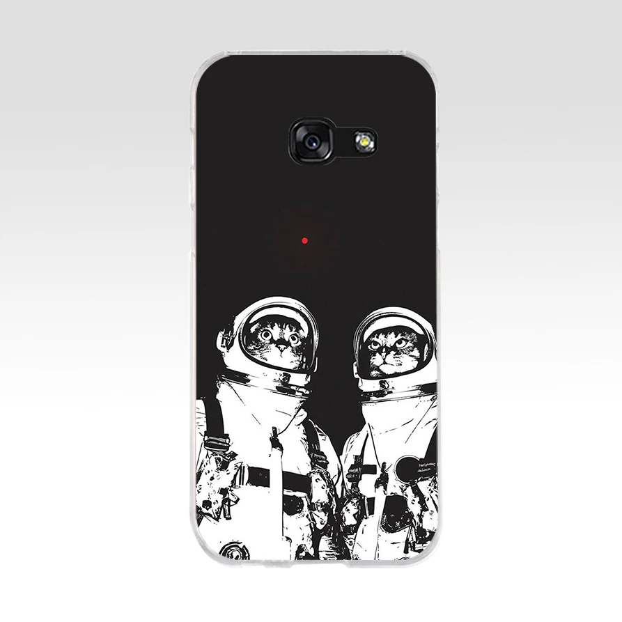 Мягкий силиконовый чехол из ТПУ для Samsung a3 2016 a5 2017 a6 plus a7 a8 2018 s6 7 8 9 140 Fish Shark Eagle Cat Bottle