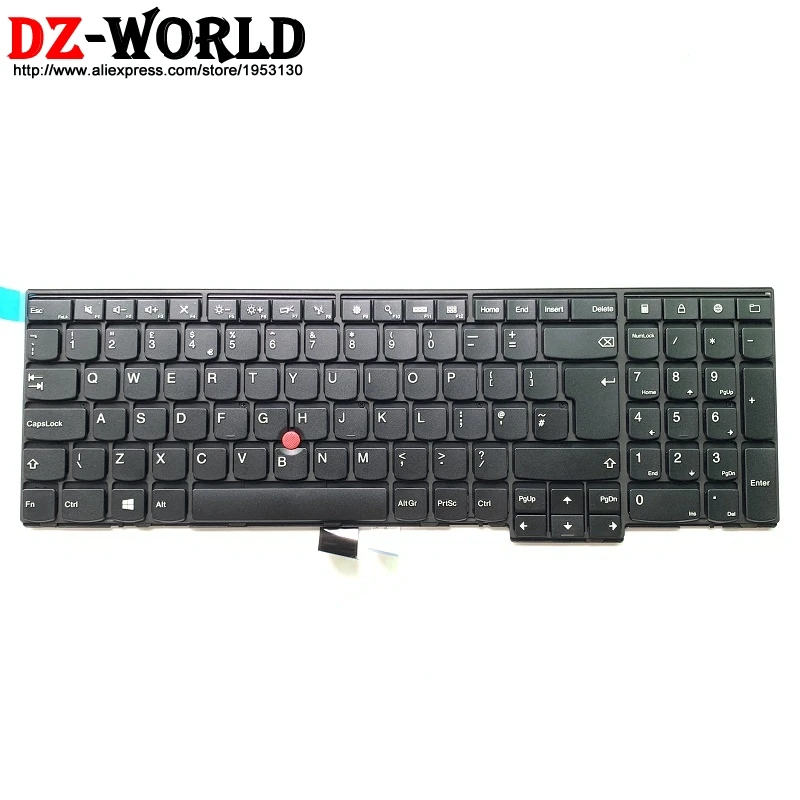 ГБ британский английский клавиатура для lenovo Thinkpad P50S T560 W540 T540P W541 T550 W550S L540 L560 Teclado 04Y2377 04Y2455