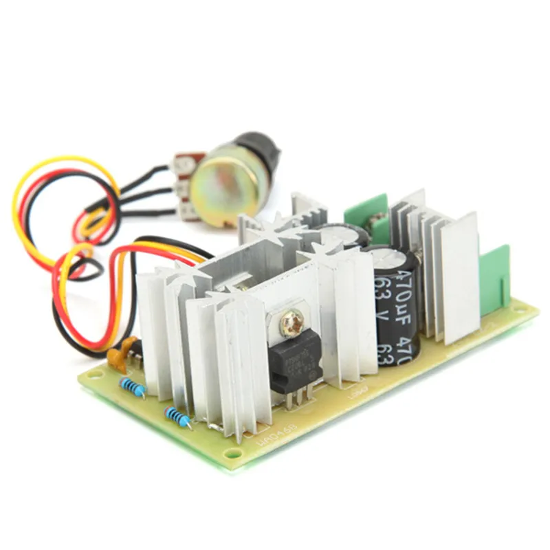 1 шт. Новый 20A DC 10 60 в 1200 Вт ШИМ регулятор скорости двигателя Модуль