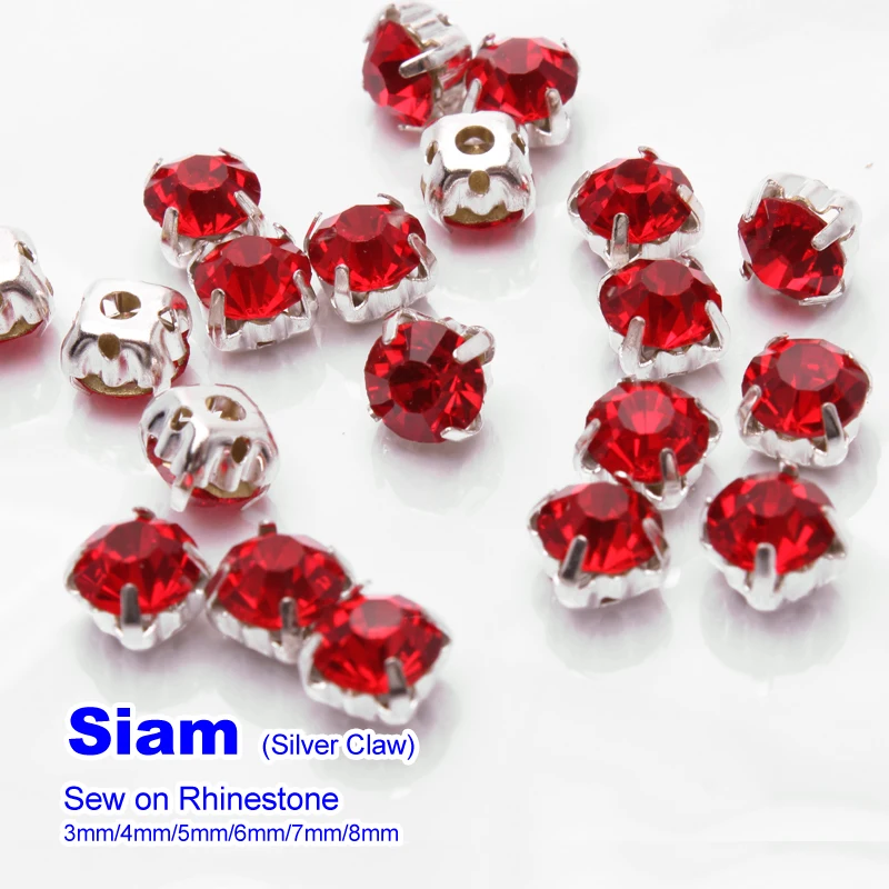 300 шт 4 мм ss16 стеклянные камни Серебряное основание Стразы прозрачный кристалл AB