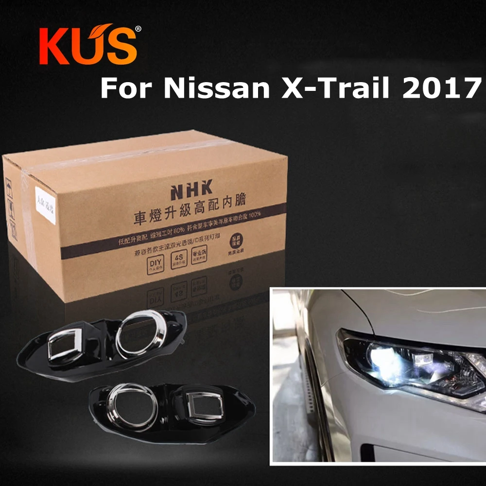 Фары автомобиля фары высокой лайнер лампы обновления для Nissan X Trail 2017 без