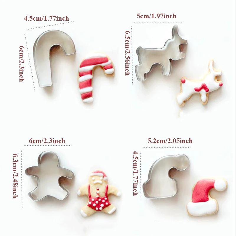 4 шт. ремешок для печенья мастики | Дом и сад