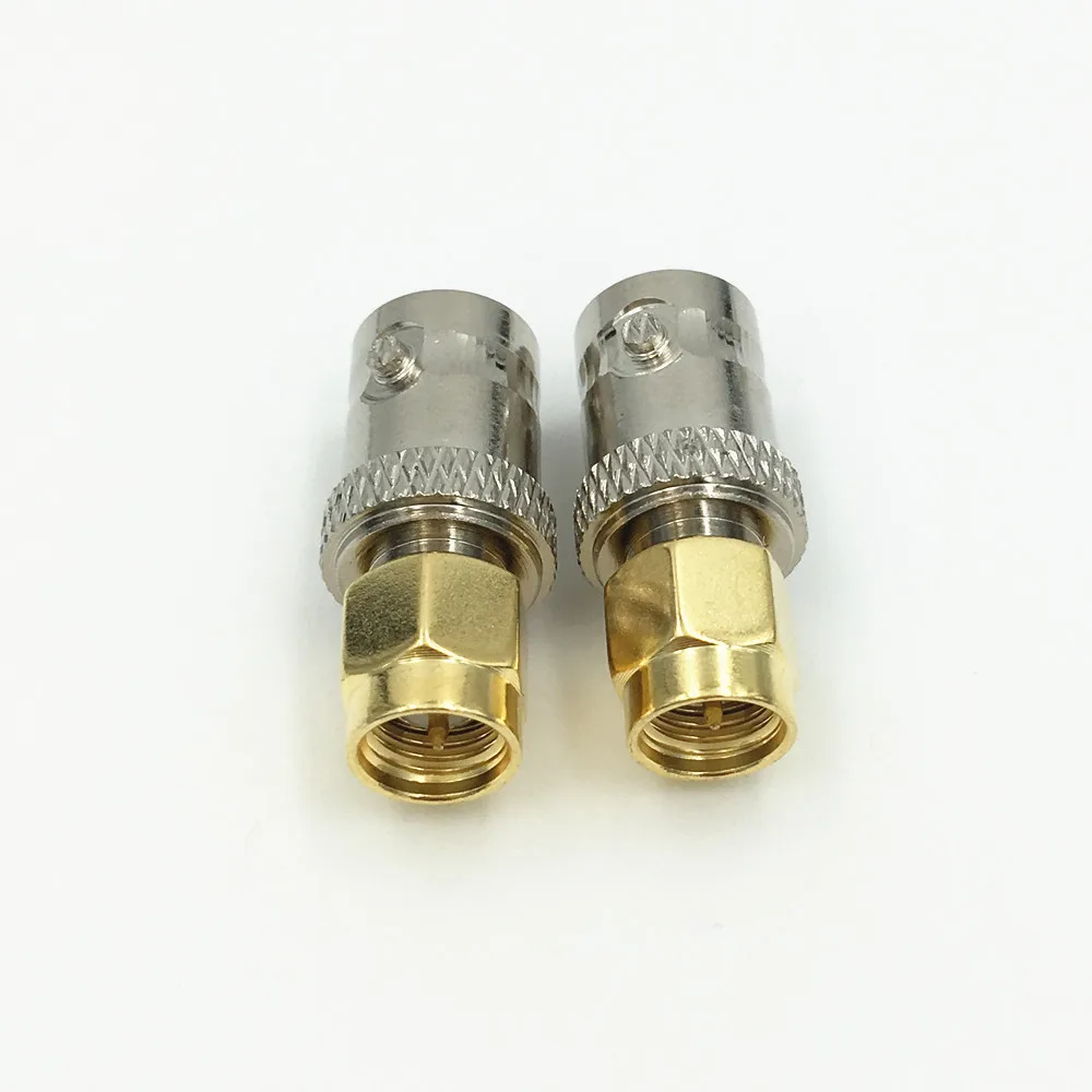 10 шт. медный SMA штекер BNC Гнездовой разъем RF коаксиальный Прямой кабель