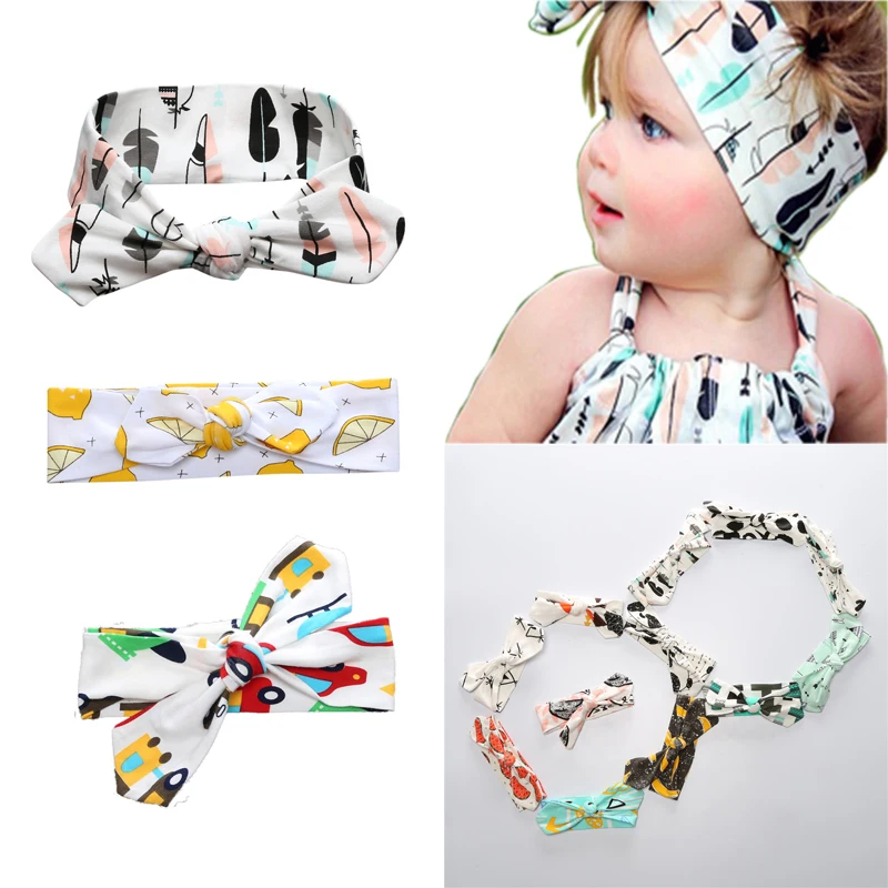 PR 102 головная лента с бантом скрученный ободок Милая повязка на голову для