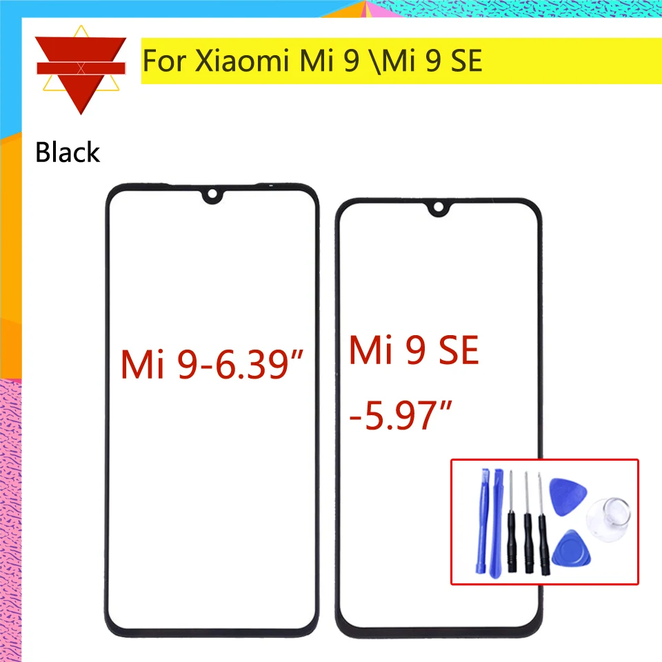 Передний экран Mi 9 внешнее стекло для Xiaomi MI Mi9 MI9 SE сенсорный ЖК дисплей без