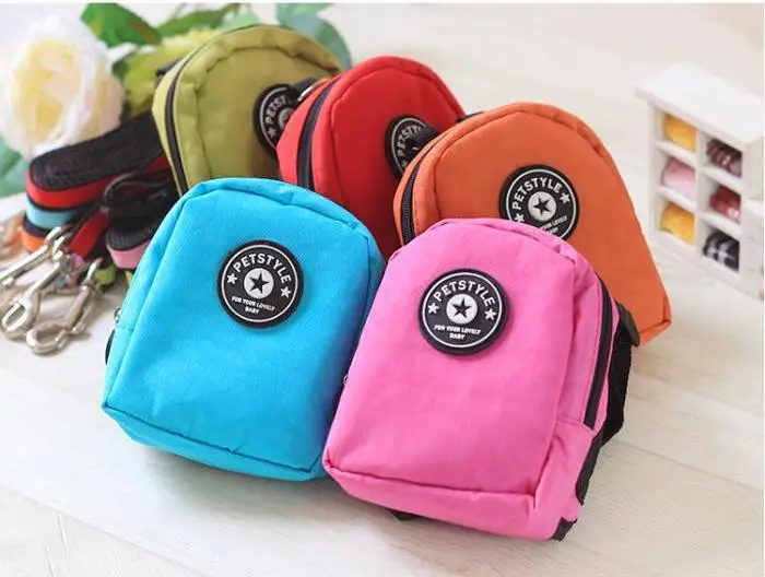 Ткань Оксфорд рюкзак ошейники и поводки для собак Одежда кошек грудная спинная