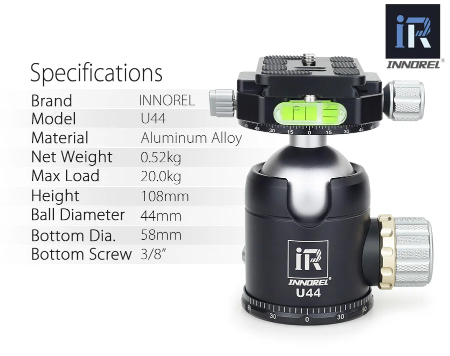 INNOREL RT85C Профессиональный СУПЕР карбоновый штатив для цифровой DSLR камеры сверхмощный стенд двойной панорамный шаровой головкой монопод