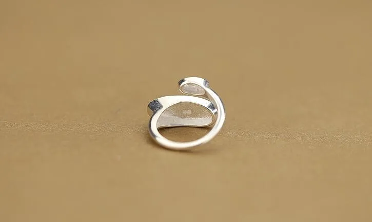 Женское простое обручальное кольцо открытое геометрическое на костяшки подарок