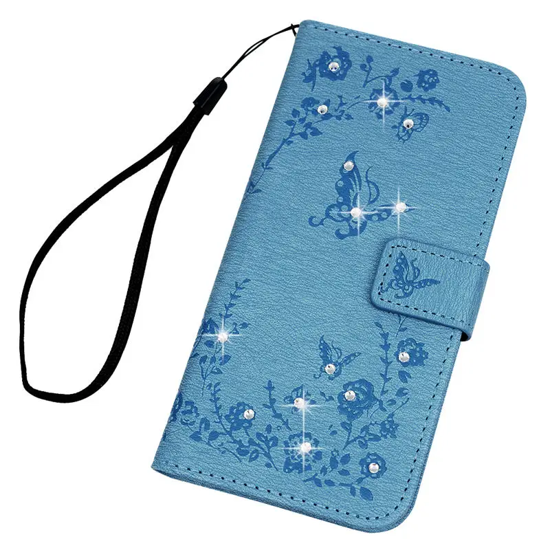 TURATA кожаный чехол для samsung Galaxy S10/S10 плюс задняя крышка Bling Алмаз Флип Бумажник