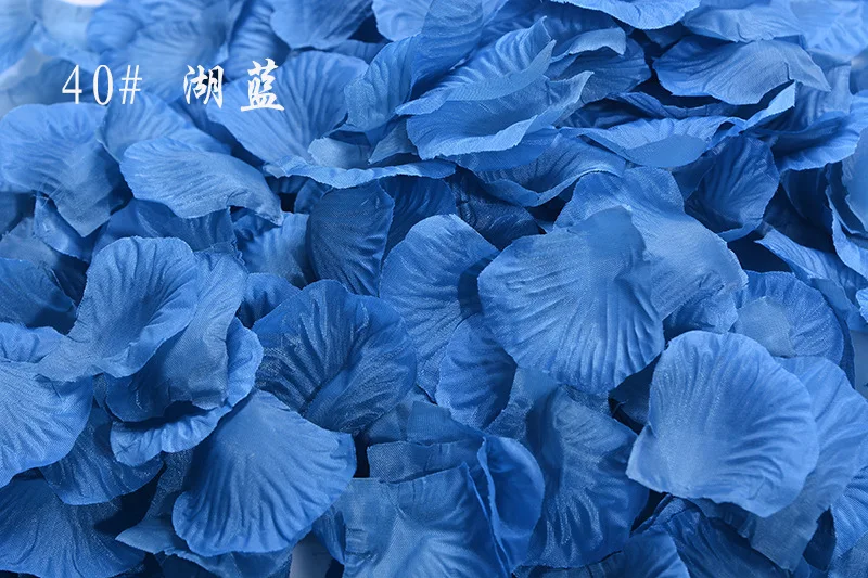 2018 New 1000pcs Fake Rose Petals Flower Girl Toss Silk Petal Artificial For Wedding Confetti Party Event Decoration H1 | Свадьбы и