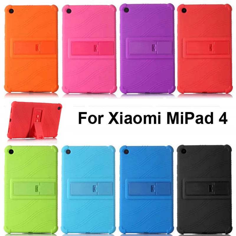 Силиконовый чехол подставка для Xiaomi Mipad4 противоударный защитный Mi Pad 4 Pad4 Чехол