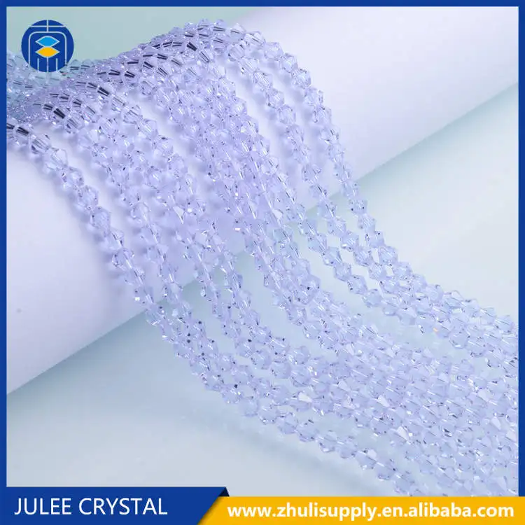 A3-C029 JuleeCrystal красный цвет бусины оптом 4 мм Хрустальные стеклянные Биконусы бусины для изготовления ювелирных изделий - Цвет: A3-C029