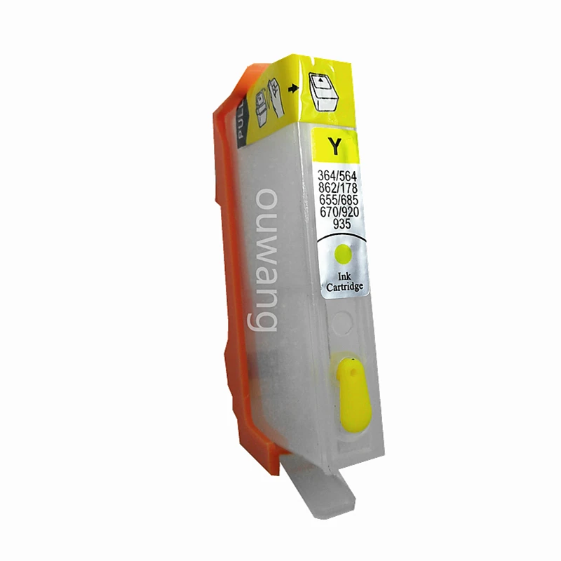 Картриджи с чипом для заправки 655XL для Deskjet 3525 4615 4625 5525 6525 - новая версия высокого качества.