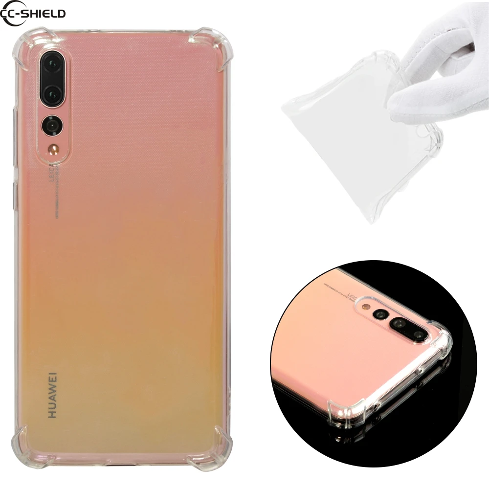 Мягкий чехол для Huawei P20 Pro CLT L29 L09 ультратонкий прозрачный силиконовый из ТПУ P 20