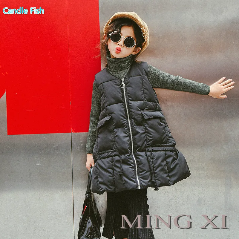 Новая детская одежда на осень и зиму Куртка для девочек шерстяное пальто для девочек шерстяная куртка с v-образным вырезом и поясом