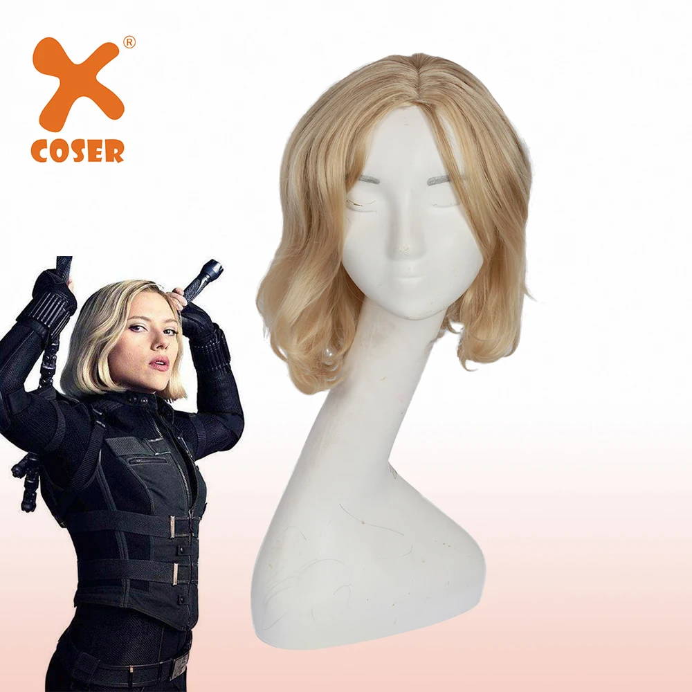 XCOSER Наташа Бесконечность война Косплей Черная Вдова/Наташа романтическая