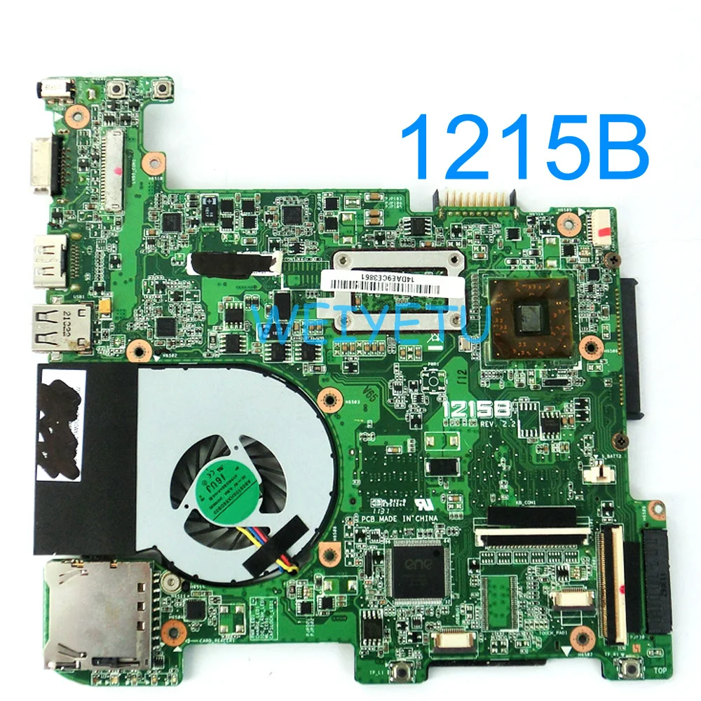 1215B материнская плата с C-50 CPU для Asus EeePC DDR3 Материнская ноутбука Rev 2 0 100%