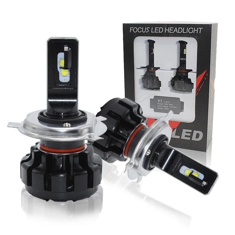 Elglux супер яркая светодиодная Автомобильная фара Aut Led H1 H3 H4 H7 H8 H11 HB3/9005 HB4/9006 9012
