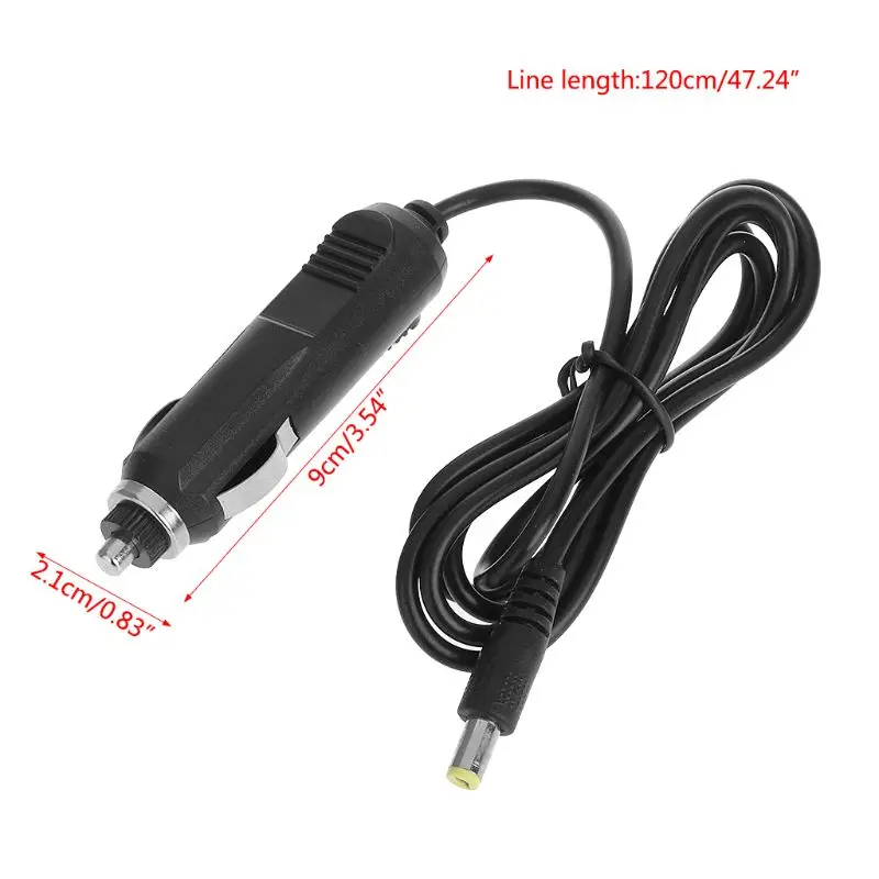 

12V 24V Car Cigarette Lighter Socket Plug Adapter Cable DC Plug 2.1mm Supplies