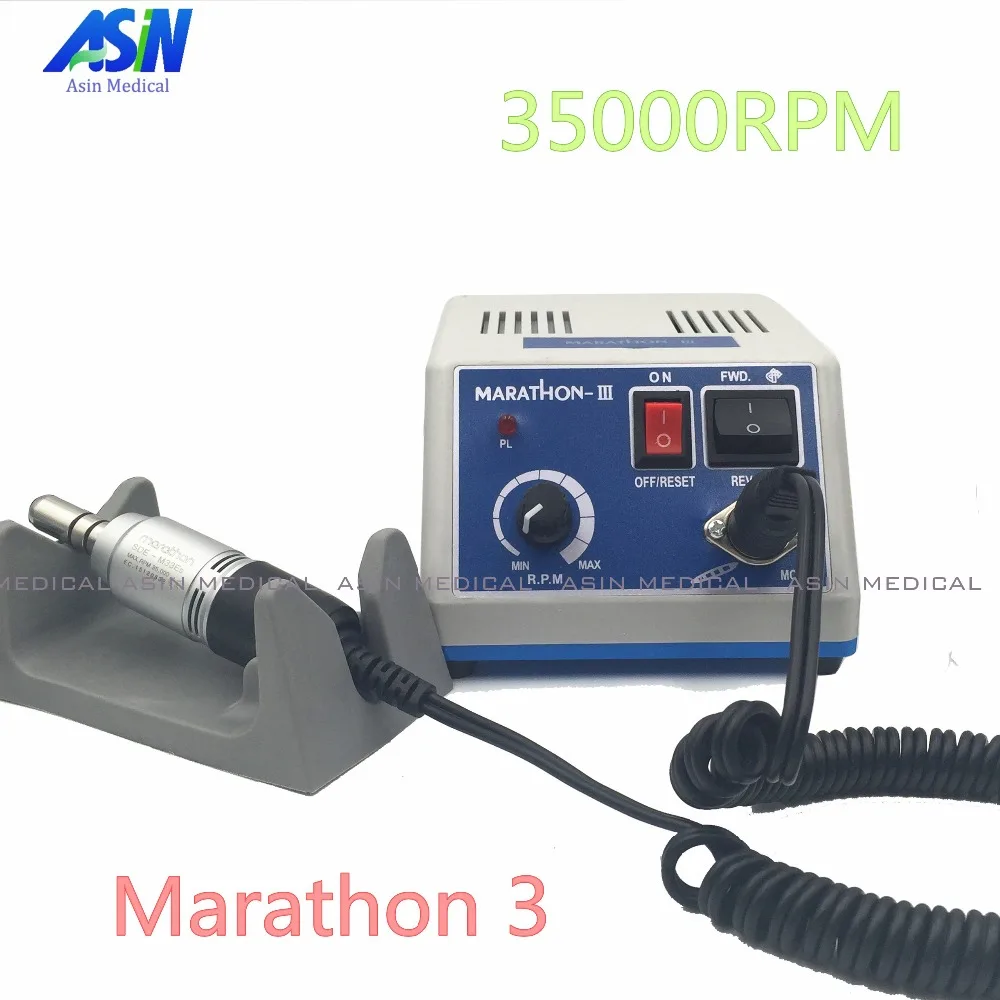 SEAYANG Dental Lab Marathon Fit 35K RPM Handpiece Polishing Micromotor + Electric Motor