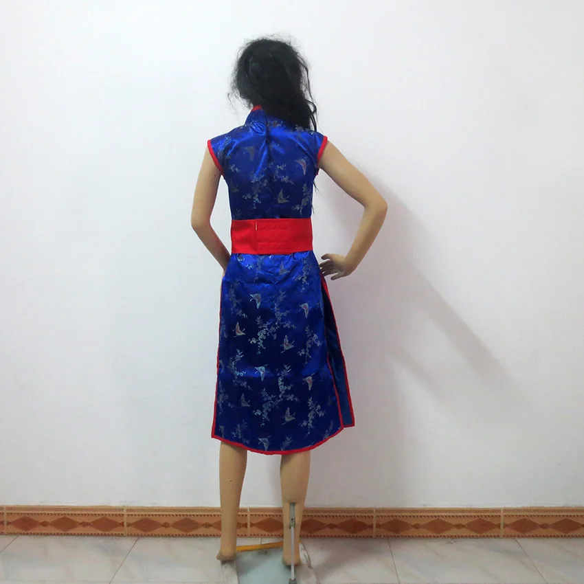 Костюм Китайского платья Чи на Хэллоуин и Рождество, на заказ любого размера.