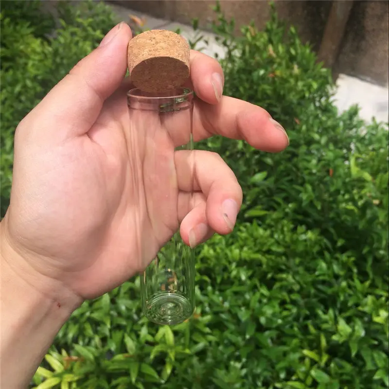 50 шт. стеклянные флаконы для ароматизированного чая 30x120 мм 60 мл | Дом и сад