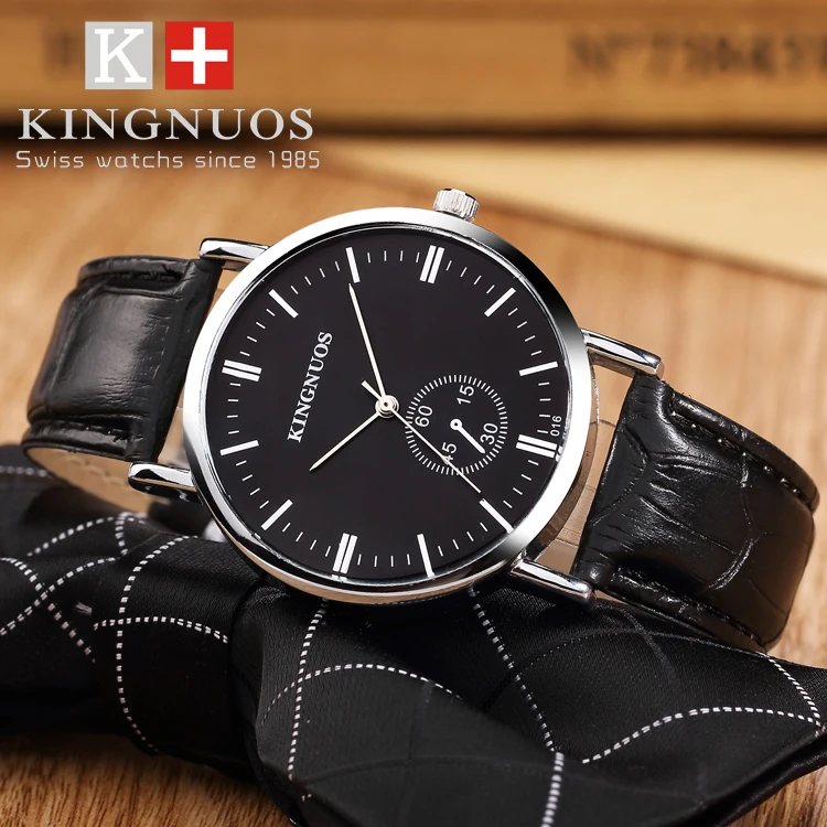 KINGNUOS Fashion simple men's lovers Watch men'swristwatch ladies watch clock relogio masculino men | Наручные часы
