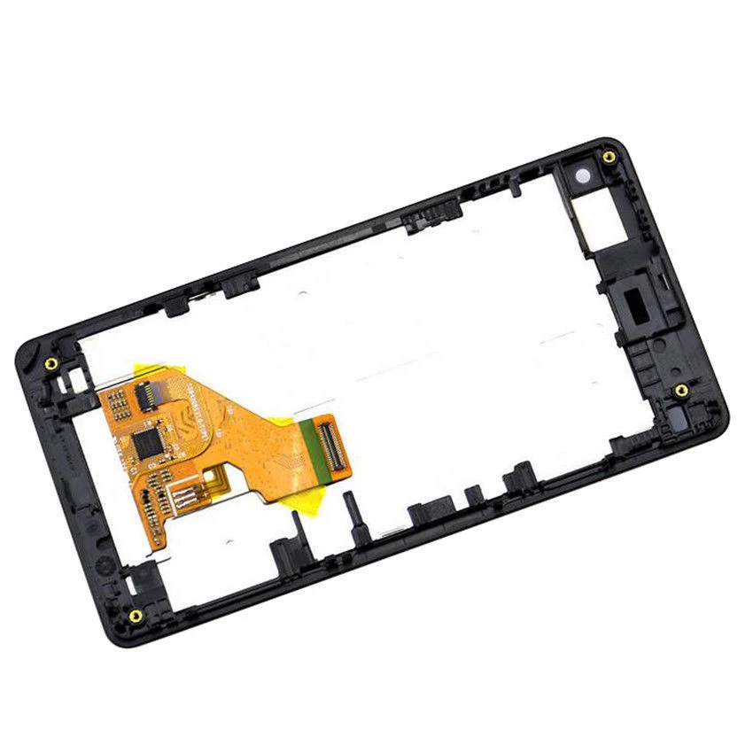 ЖК дисплей черный для Sony Xperia Z1 Mini Compact D5503 M51w 4 3 дюймов дигитайзер Сенсорная