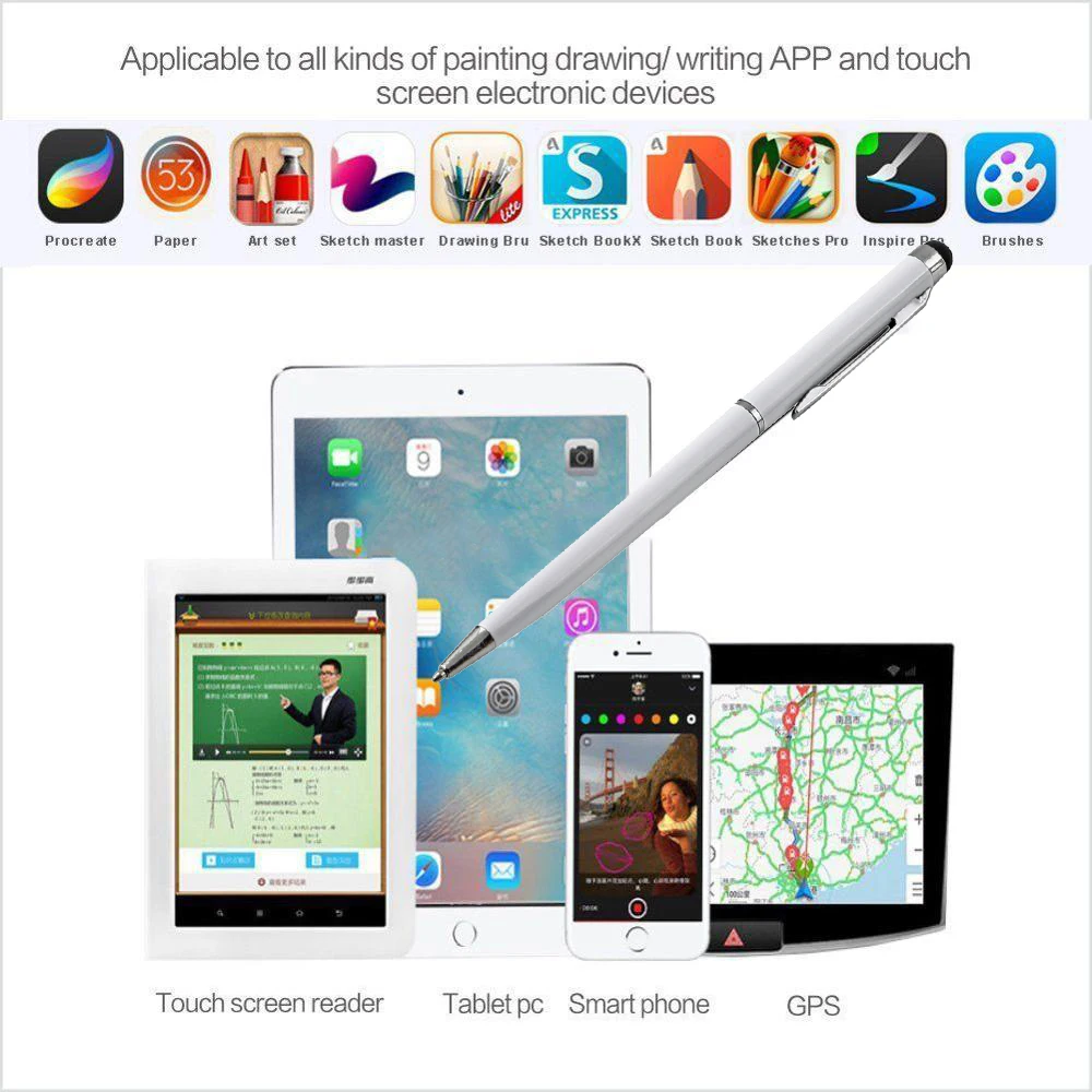3 шт. сенсорные стилусы для Iphone Samsung Xiaomi Huawei Lenovo Ipod|Стилусы| |