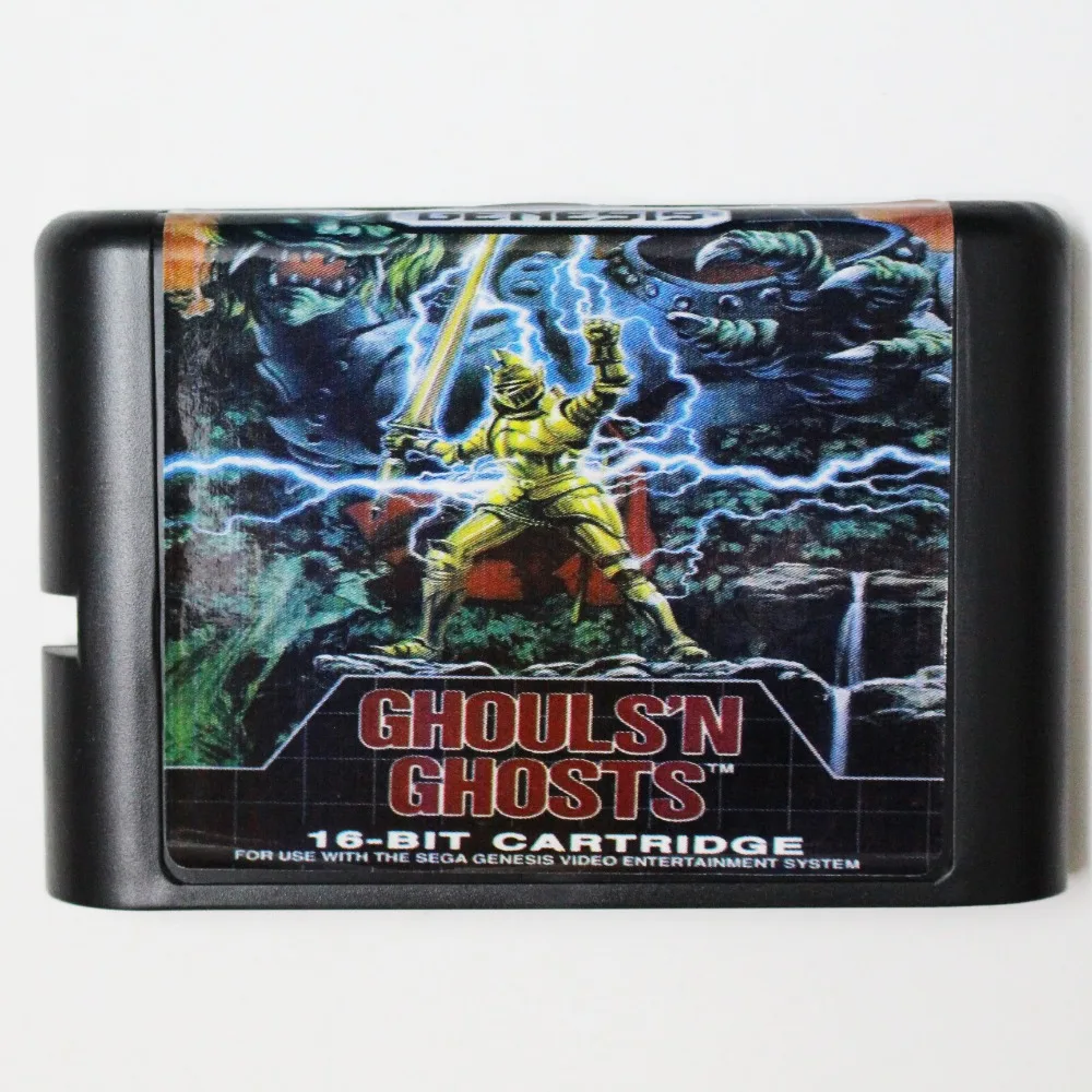 Ghouls Н призраков 16 бит MD карточная игра для Sega игры Mega Drive Genesis|16 bit|md game16 bit md |