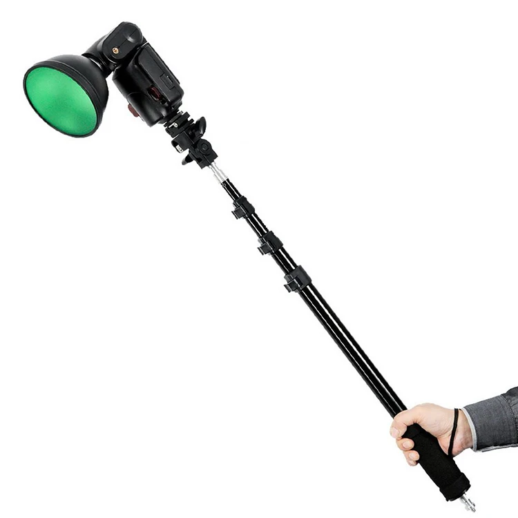 

Godox AD-S13 21-63 55-160cm Portable Light Boom Pole Stick 1/4 Male Thread Photography Bracket for WITSTRO Flash AD180 AD360