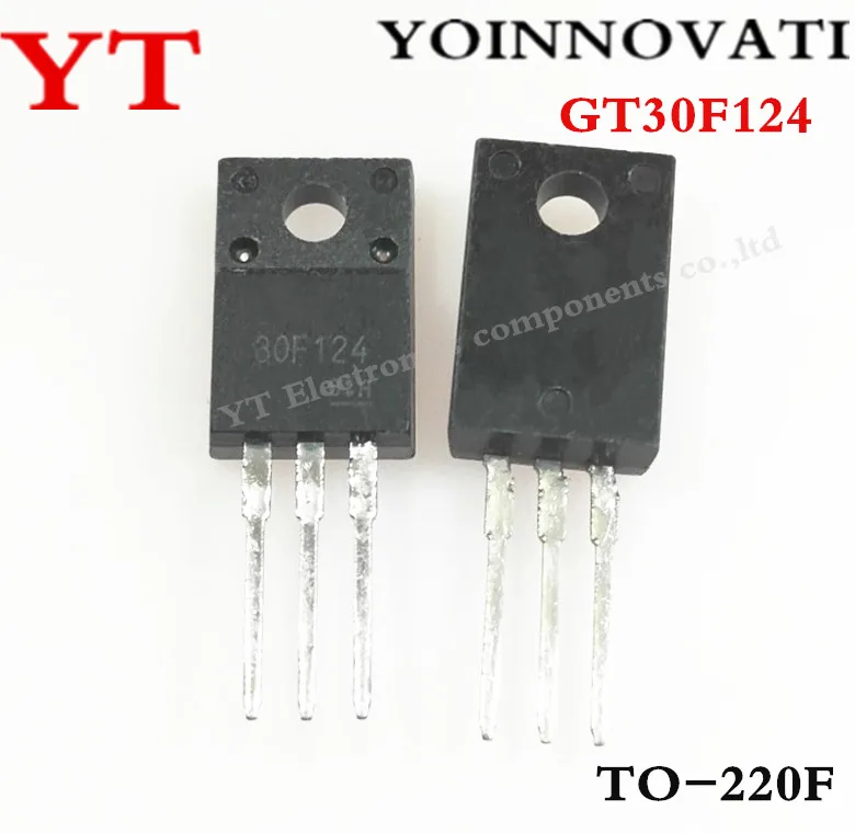 100 шт./лот GT30F124 30F124 IC TO-220F лучшего качества | Электронные компоненты и