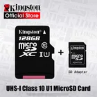 Карта памяти MicroSDXC MicroSD Kingston, класс 10, 128 ГБ, 64 ГБ, 32 ГБ, 16 ГБ, 8 ГБ, для телефонов, планшетов, ПК