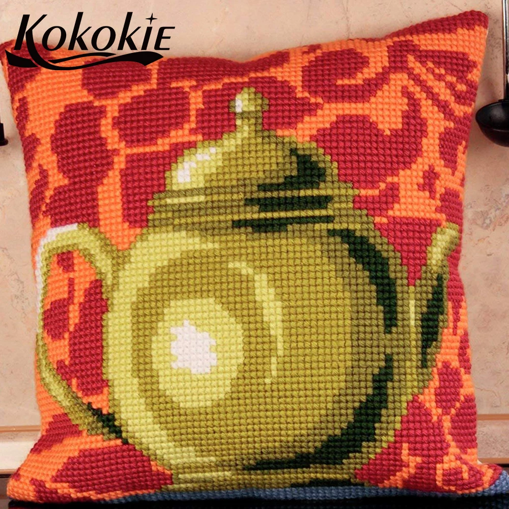 

Вышитые коврики «сделай сам», наборы для рукоделия для взрослых, декоративный материал для вышивки крестиком для рукоделия, наборы для выши...