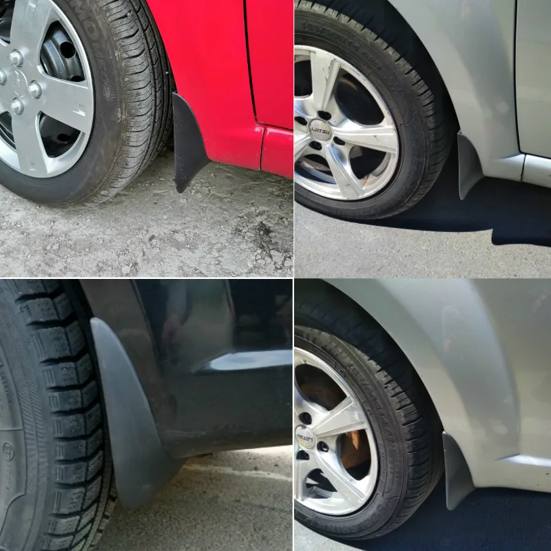Брызговики для Chevrolet Aveo T250 седан 2007 2008 2009 2010 2011|Грязезащита| |